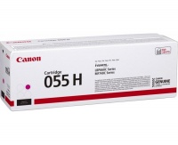 (3018C002) Картридж Canon 055H M пурпурный, увеличенной емкости (Cartridge 055HM)