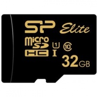 (SP032GBSTHBU1V1G) Флеш карта microSD 32GB Silicon Power Elite Gold microSDHC Class 10 UHS-I U1 85Mb