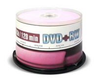 (UL130022A4B) Диск DVD+RW Mirex 4.7 Gb, 4x, Cake Box (50), (50/300) (207207)