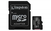 (SDCS2/128GB) Флеш карта microSD 128GB Kingston microSDXC Class 10 UHS-I U1 Canvas Select Plus (SD а
