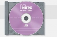 (UL130022A4S) Диск DVD+RW Mirex 4.7 Gb, 4x, Slim Case (1), (1/50) (202608)