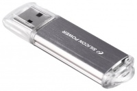 (SP016GBUF2M01V1K) Флеш накопитель 16Gb Silicon Power Ultima II, USB 2.0, Черный
