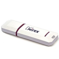 (13600-FMUKWH64) Флеш накопитель 64GB Mirex Knight, USB 2.0, Белый