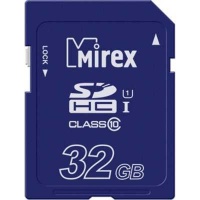(13611-SD1UHS32) Флеш карта SD 32GB Mirex SDHC UHS-I Class 10