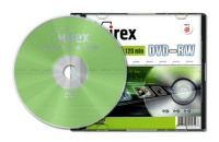 (UL130032A4S) Диск DVD-RW Mirex 4.7 Gb, 4x, Slim Case (1), (1/50) (202547)