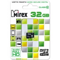 (13612-MC10SD32) Флеш карта microSD 32GB Mirex microSDHC Class 10