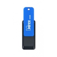 (13600-FMUCIB64) Флеш накопитель 64GB Mirex City, USB 2.0, Синий