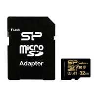 (SP032GBSTHDV3V1GSP) Флеш карта microSD 32GB Silicon Power Superior Golden A1 microSDHC Class 10 UHS